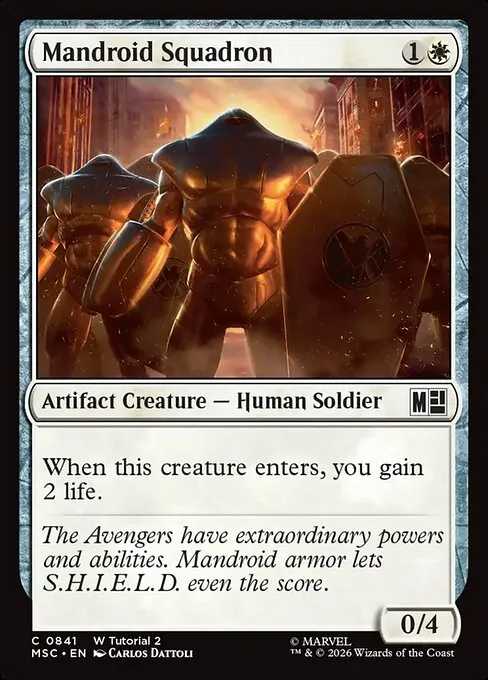 Mandroid Squadron - Foil