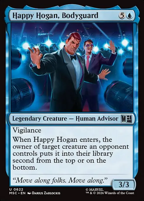 Happy Hogan, Bodyguard - Foil