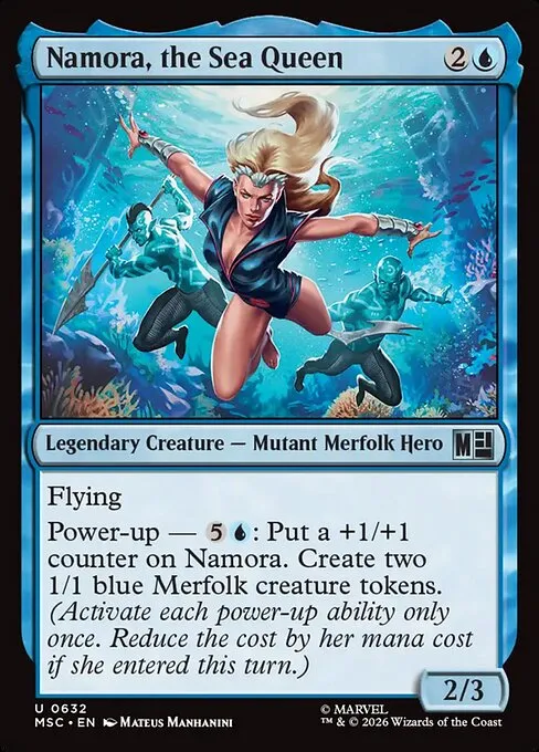 Namora, the Sea Queen - Foil