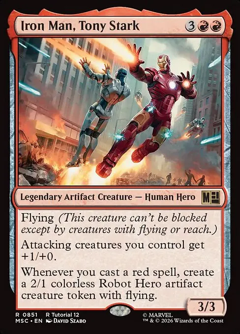 Iron Man, Tony Stark - Foil