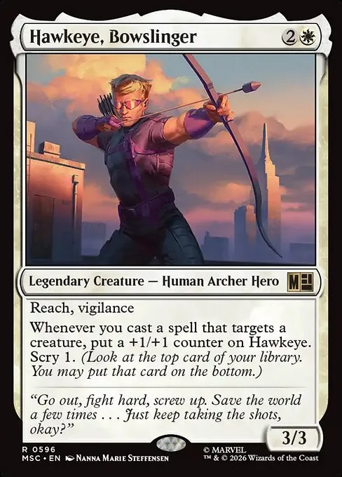 Hawkeye, Bowslinger - Foil