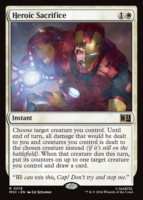 Heroic Sacrifice - Foil
