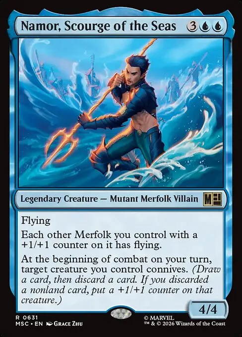 Namor, Scourge of the Seas - Foil