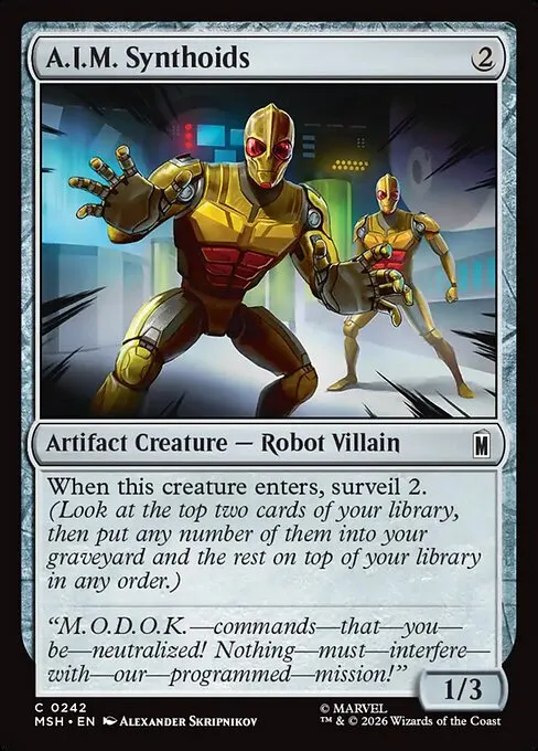 A.I.M. Synthoids - Foil