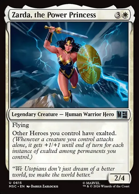 Zarda, the Power Princess - Foil