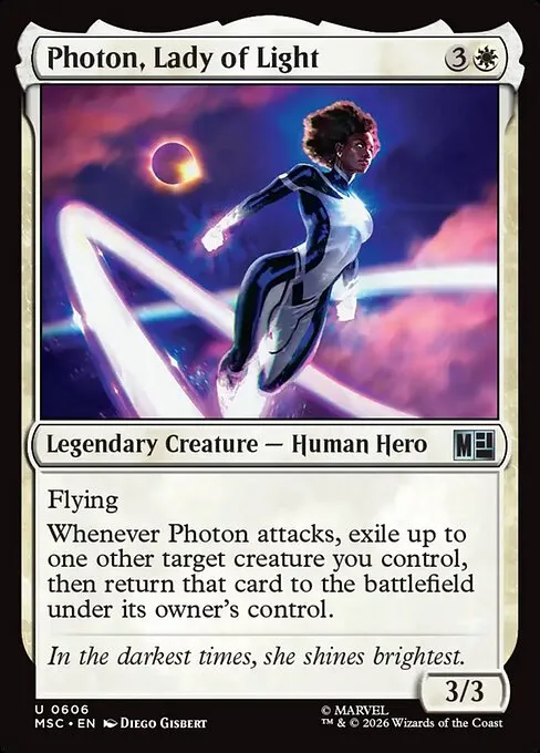 Photon, Lady of Light - Foil