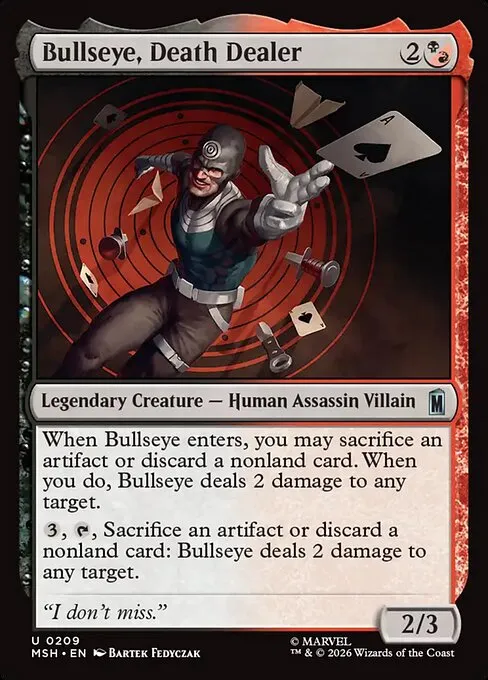 Bullseye, Death Dealer - Foil