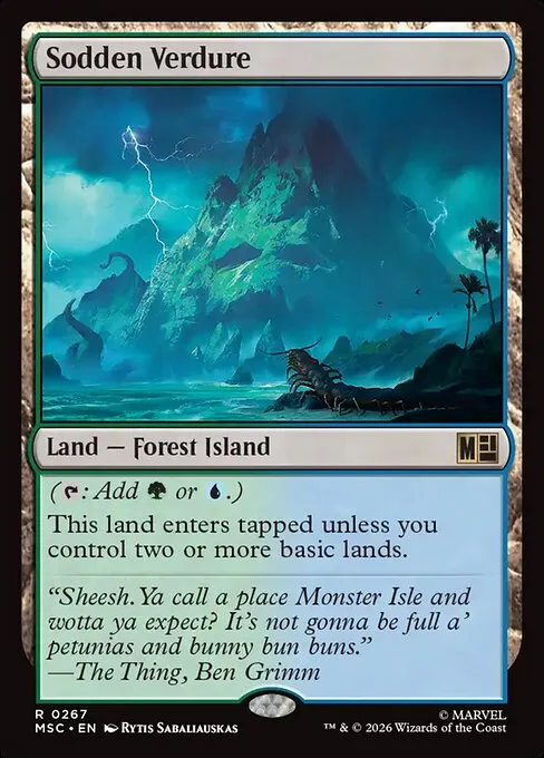 Sodden Verdure - Foil