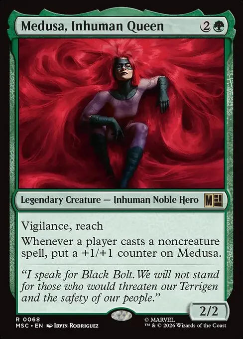 Medusa, Inhuman Queen - Foil