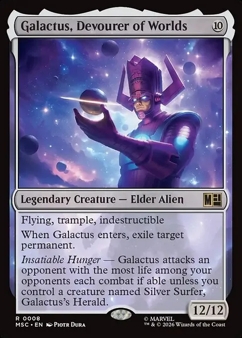 Galactus, Devourer of Worlds - Foil
