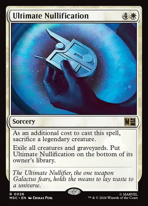 Ultimate Nullification - Foil