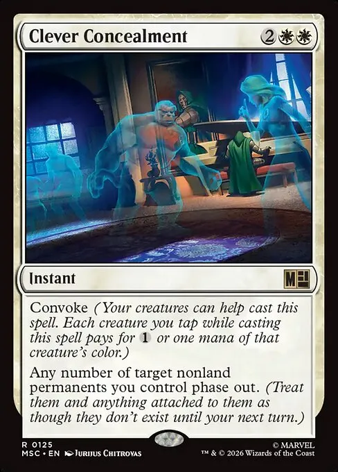 Clever Concealment - Foil