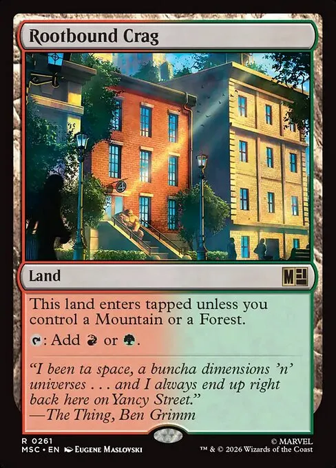 Rootbound Crag - Foil