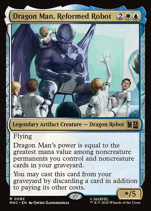 Dragon Man, Reformed Robot - Foil