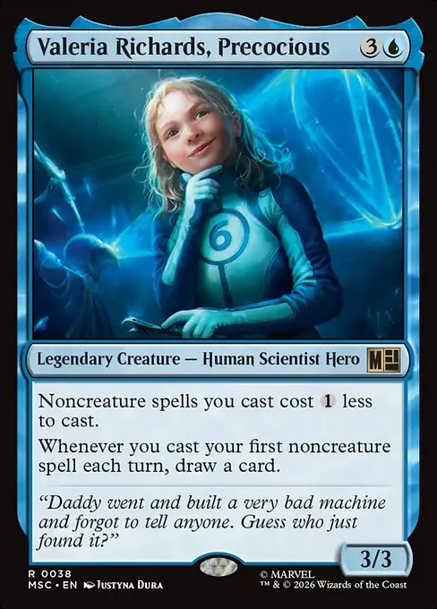 Valeria Richards, Precocious - Foil
