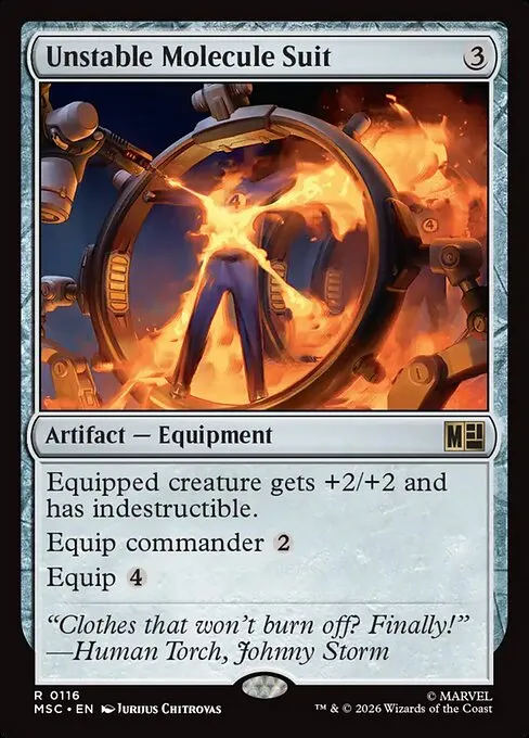Unstable Molecule Suit - Foil