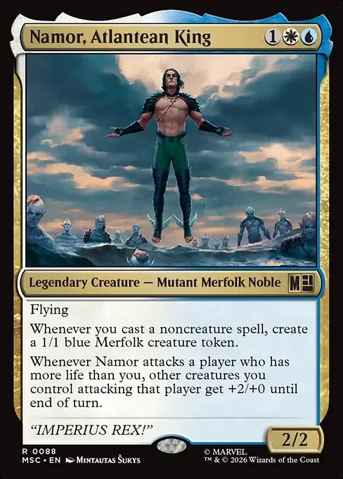 Namor, Atlantean King - Foil