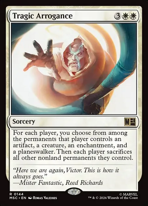 Tragic Arrogance - Foil