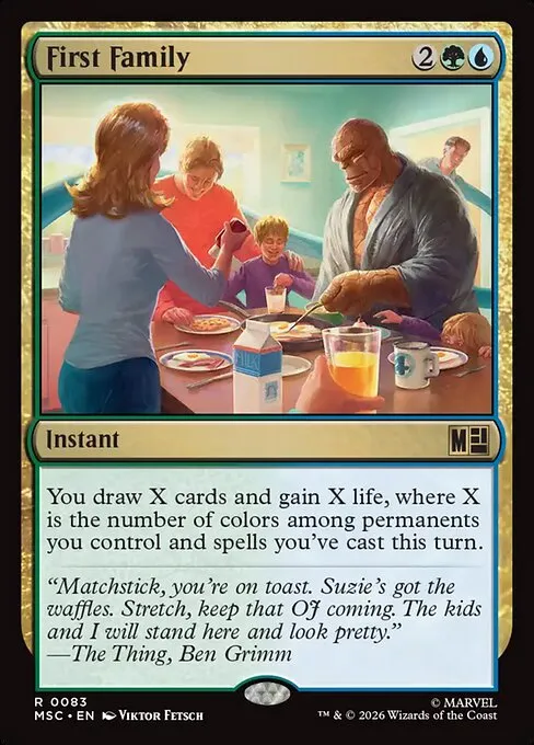First Family - Foil
