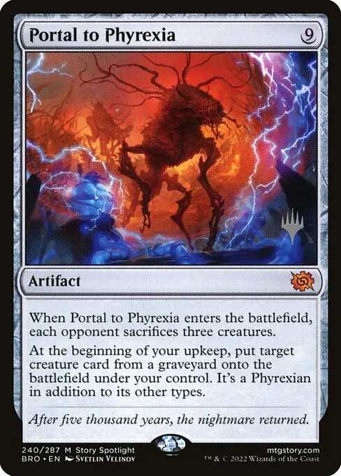 Portal to Phyrexia - Foil