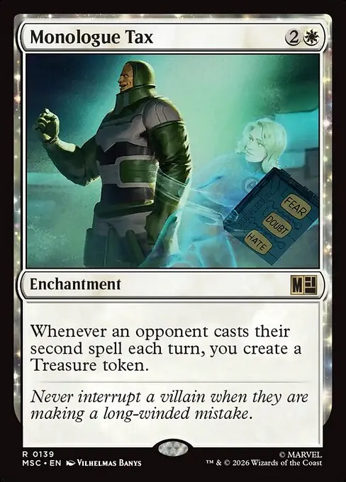 Monologue Tax - Foil