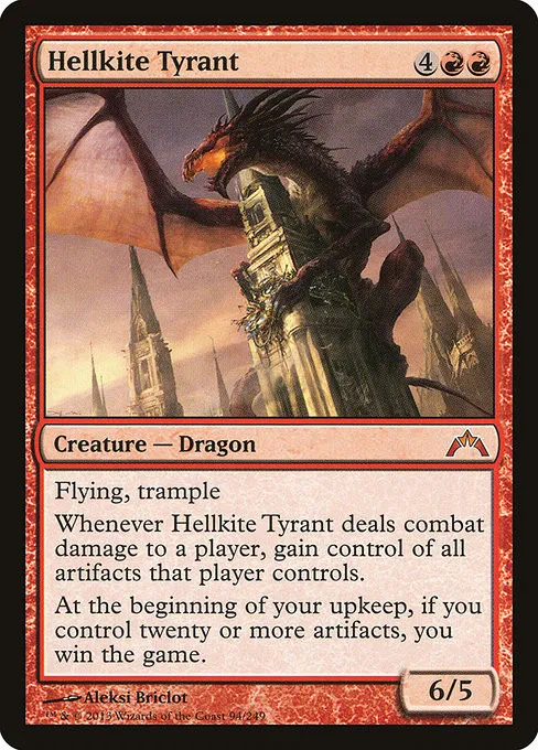 Hellkite Tyrant - Foil