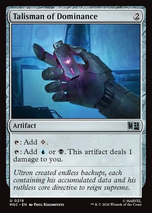 Talisman of Dominance - Foil