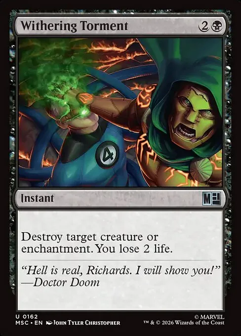 Withering Torment - Foil