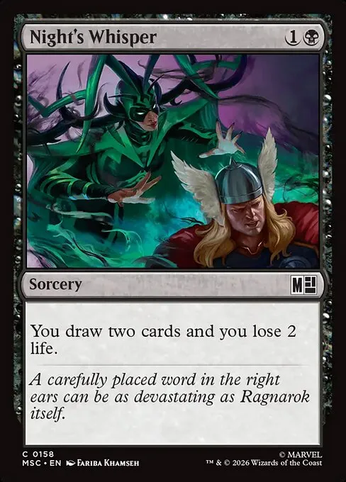 Night's Whisper - Foil
