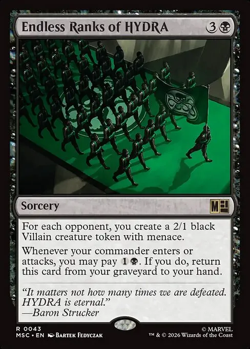 Endless Ranks of HYDRA - Foil