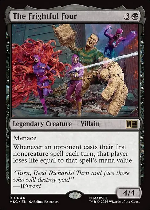 The Frightful Four - Foil