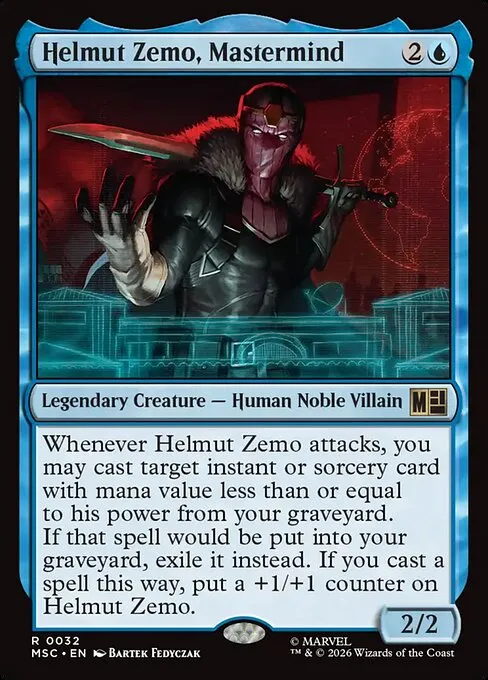 Helmut Zemo, Mastermind - Foil