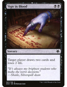 Sign in Blood