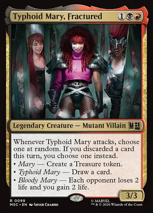 Typhoid Mary, Fractured