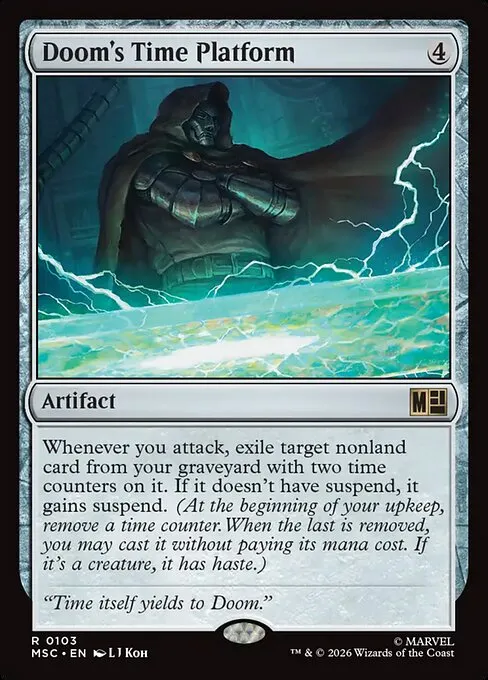 Doom's Time Platform - Foil