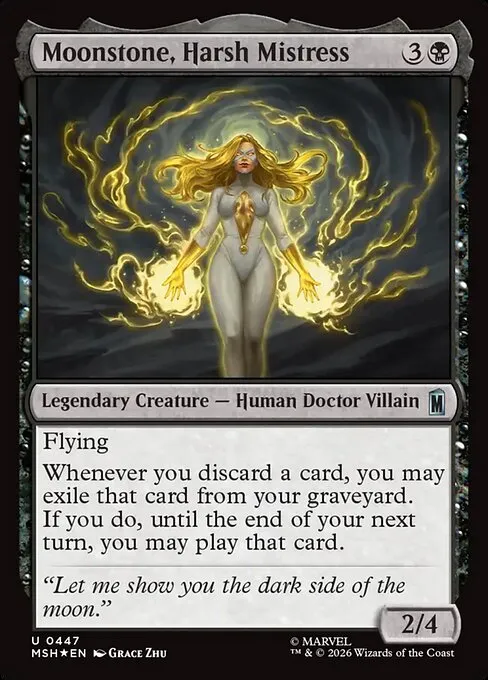 Moonstone, Harsh Mistress - Foil