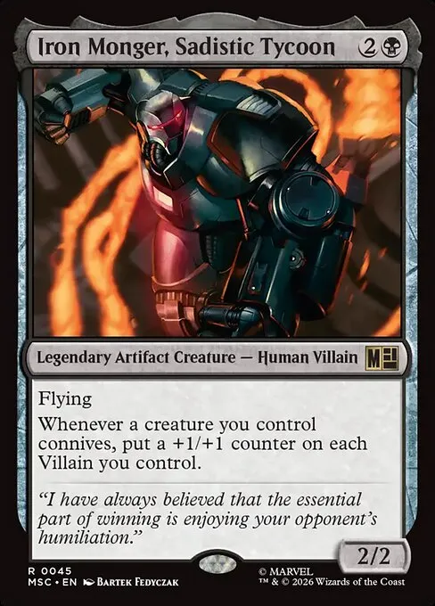 Iron Monger, Sadistic Tycoon - Foil