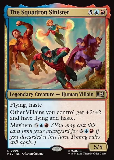 The Squadron Sinister - Foil