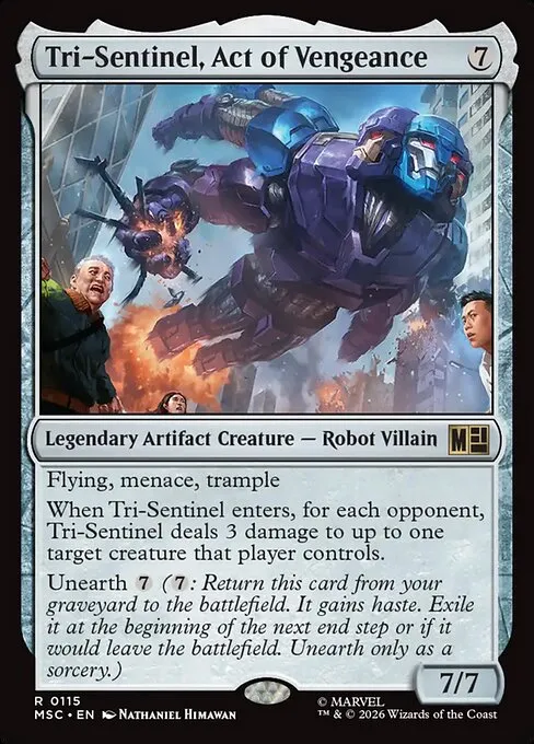 Tri-Sentinel, Act of Vengeance - Foil
