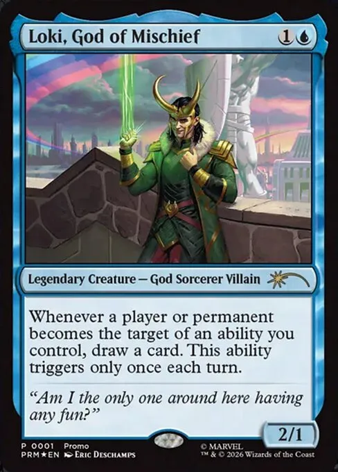 Loki, God of Mischief - Foil