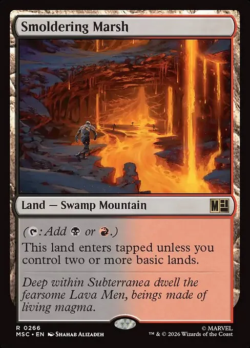 Smoldering Marsh - Foil