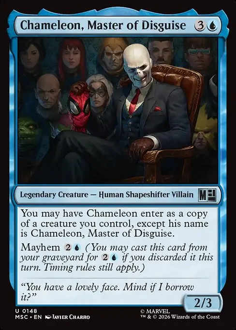 Chameleon, Master of Disguise - Foil