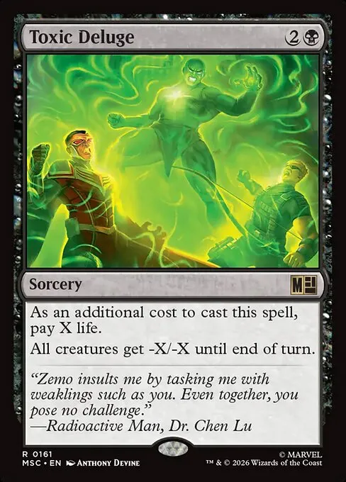Toxic Deluge - Foil
