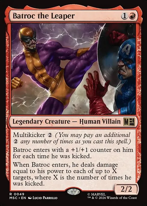 Batroc the Leaper - Foil