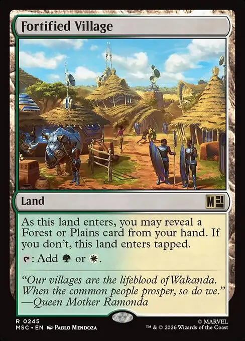 Fortified Village - Foil