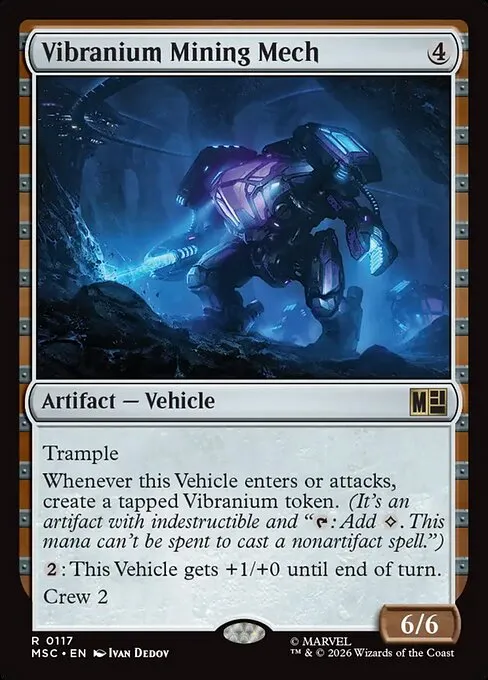 Vibranium Mining Mech - Foil