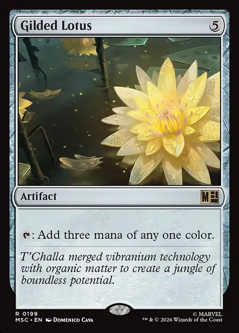 Gilded Lotus - Foil