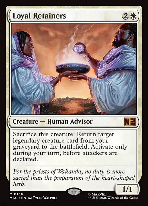 Loyal Retainers - Foil