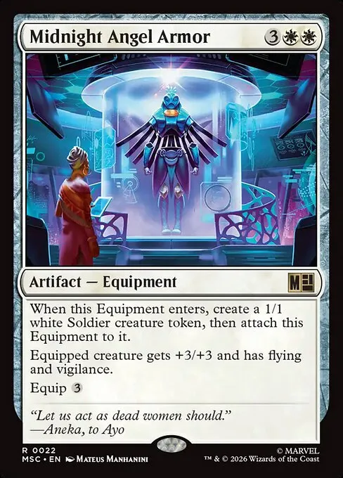 Midnight Angel Armor - Foil