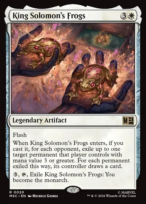 King Solomon's Frogs - Foil